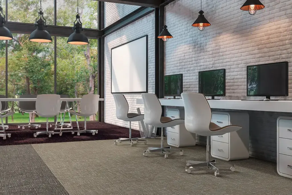 layout and outline tile – in situ