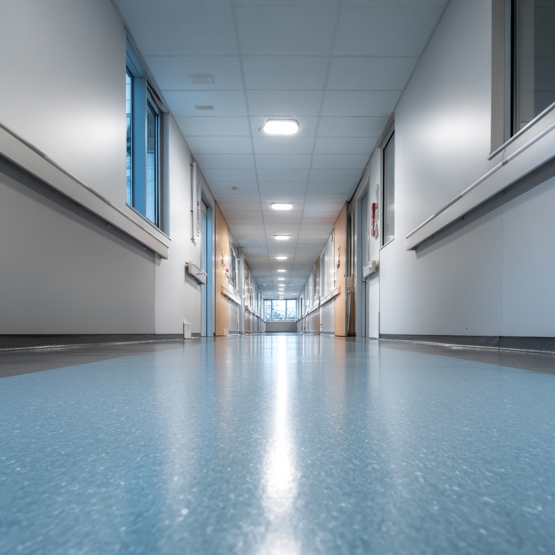 Hospital vinyl flooring
